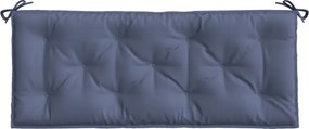 vidaXL tengerészkék oxford szövet kerti padpárna 120 x 50 x 7 cm