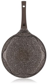 Banquet  Granite Brown Smile palacsintasütő serpenyő tapadásmentes felülettel, 26 cm