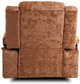 Modern Relaxfotel Vintage Rozsdabarna Bársony Kárpittal. ARTURO