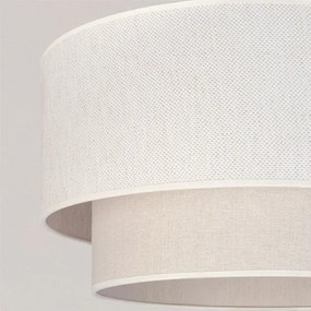 Brilagi - LED mennyezeti lámpa BOHO ECO 1xE27/10W/230V átmérő 40 cm krémszínű