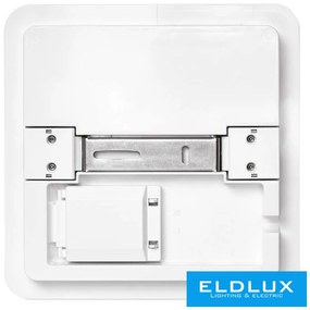EMOS TORI LED lámpa négyzetes 15W 1250lm NW IP54 fehér