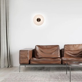 Paul Neuhaus modern fali lámpa pure vitrum fehér barna pln6082-34