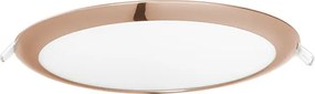RENDL DADA 23 süllyesztett lámpa réz 230V LED 18W 3000K