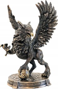 Griff Mitikus Oroszlán Sas Fejjel És Szárnyakkal Labdával Gravírozás Ajándék v