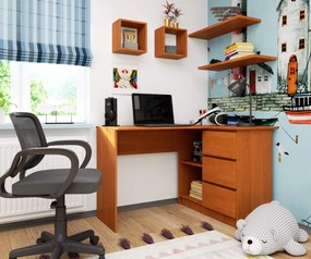 Sarok PC asztal Bodhi (éger) (J). Akció -17%. 1068918