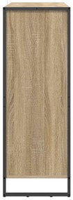 Cipőszekrény tárolóval ajtóval Sonoma 79 x 36 x 100 cm Faanyag