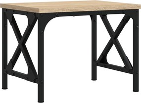 vidaXL sonoma tölgy színű szerelt fa nyomtatóállvány 40 x 30 x 31 cm
