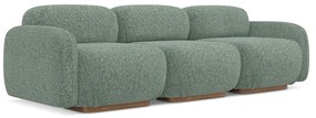 Világoszöld moduláris kanapé 270 cm Ailani – Makamii