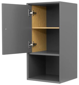 Sötétszürke ajtós modul 33x43 cm Z Cube - Tenzo