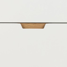 Fehér komód 135x90x40 cm Lowell – Actona