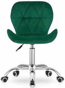 AVOLA VELVET irodai szék, zöld