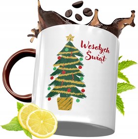 Bordó Karácsonyi Bögre Születésnapi Ajándék fényképes nyomtatással