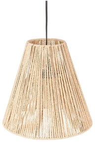 Atmosphera - Csillár zsinóron GIADA 1xE27/40W/230V juta