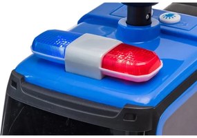 Push autó Mercedes Rendőrautó 2xAA kék