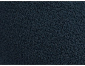 Sötétkék buklé fotel Janissaire – Bobochic Paris