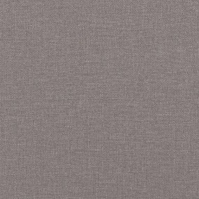 vidaXL tópszínű szövet pad 110 x 76 x 80 cm