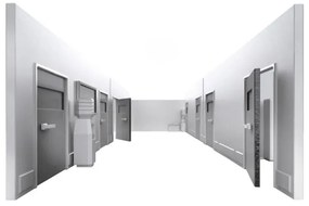 Steinel 056087-LED Fürdőszobai mennyezeti lámpa RSPROP2 LED/15,5W/230V 4000K IP54