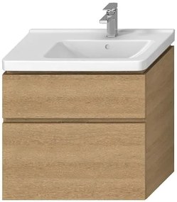 Fürdőszobaszekrény mosdó alá Jika Cubito 74x68,3x42,6 cm tölgyfa H40J4254045191