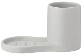 Világosszürke agyagkerámia mosogatóeszköz tartó Piro – Blomus