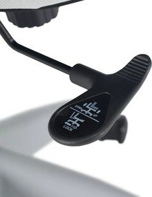 Irodai szék, világosszürke/szürke, teherbírás 150 kg, ERMEN