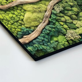 DUBLEZ | Moha kép utánzata - Ág az erdőben