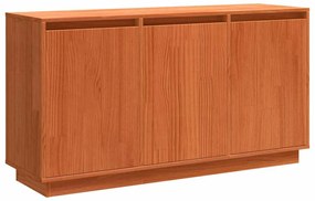 Széf Barna 111 x 34 x 60 cm Tömör fenyőfa