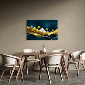 Kép - Szarvas a tájban (90x60 cm)