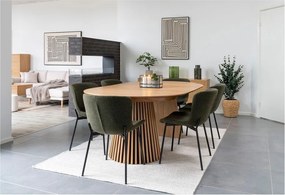 Zöld üveg váza (magasság 26,5 cm) – House Nordic