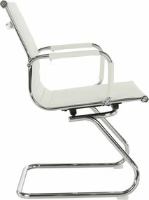 Tárgyalószék, fehér, AZURE 2 NEW TYP 2