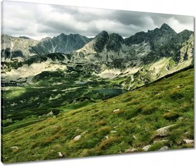 Vászonkép 80x60 Tátra Lengyel hegyek Kilátás
