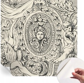 Öntapadós tapéta Fali furnér 3D hatás Gazdag díszek 250x250