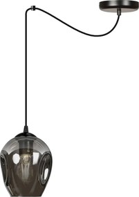 EMIBIG 757-1 LEVEL Modern Függesztett Lámpa Fekete, Grafit E27 IP20