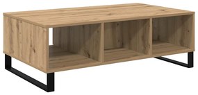 vidaXL Dohányzóasztal Artisan tölgy 104 x 60 x 35 cm Faanyag