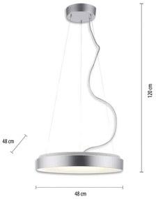 JUST LIGHT. 17075-21-LED Dimmelhető csillár zsinóron KETO ANIKA LED/26,5W/230V+RC