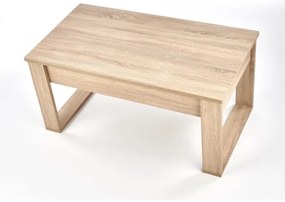 Kávésasztal NEA 52x110 cm bézs/tölgy sonoma