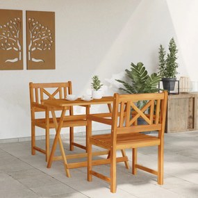 kertiszékek 2 db 56x56x90 cm tömör akácfából