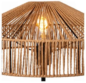 Lucide 10513/40/72 - Asztali lámpa YUNKAI 1xE27/60W/230V barna