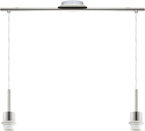 Brilagi - NUBILA LED csillár kábellel 2xE27/60W/230V piros