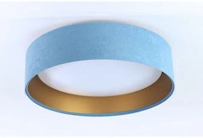 LED mennyezeti lámpa GALAXY 1xLED/24W/230V kék/arany