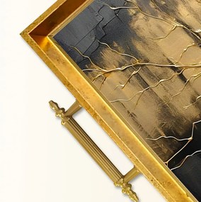Üveg tálca, 38×24 cm – TPEA9928