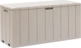 BRAVO Garden Műanyag tároló doboz 270 L  világosszürke