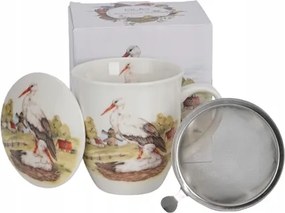 Bögre Szűrővel Madár Világ Gólyák