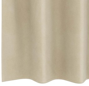 Függönyök függönyökkel 2 pcs Krém 140 x 175 cm Bársony