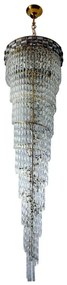 MILAGRO ML8885 LUXURIA Kristály Mennyezeti Lámpa Arany E14 IP20