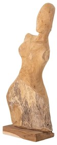 Leona teakfa szobor, magasság 70 cm - Bloomingville