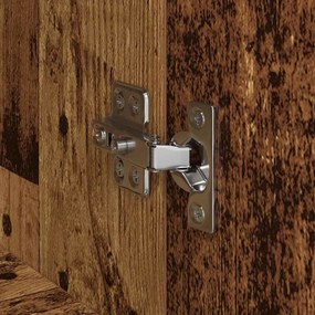 Irodai szekrény polcokkal Régi fa 60 x 32 x 115 cm Faanyag