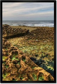 Poszterek keretben 40x60 Hegyi strand