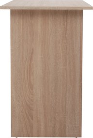 Számítógépasztal, sonoma tölgyfa, VERNER NEW