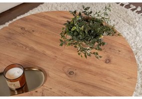 LUVIA fenyő dohányzóasztal