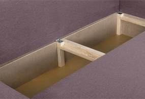 DOLAR II Háromszemélyes kinyitható kanapé Barna